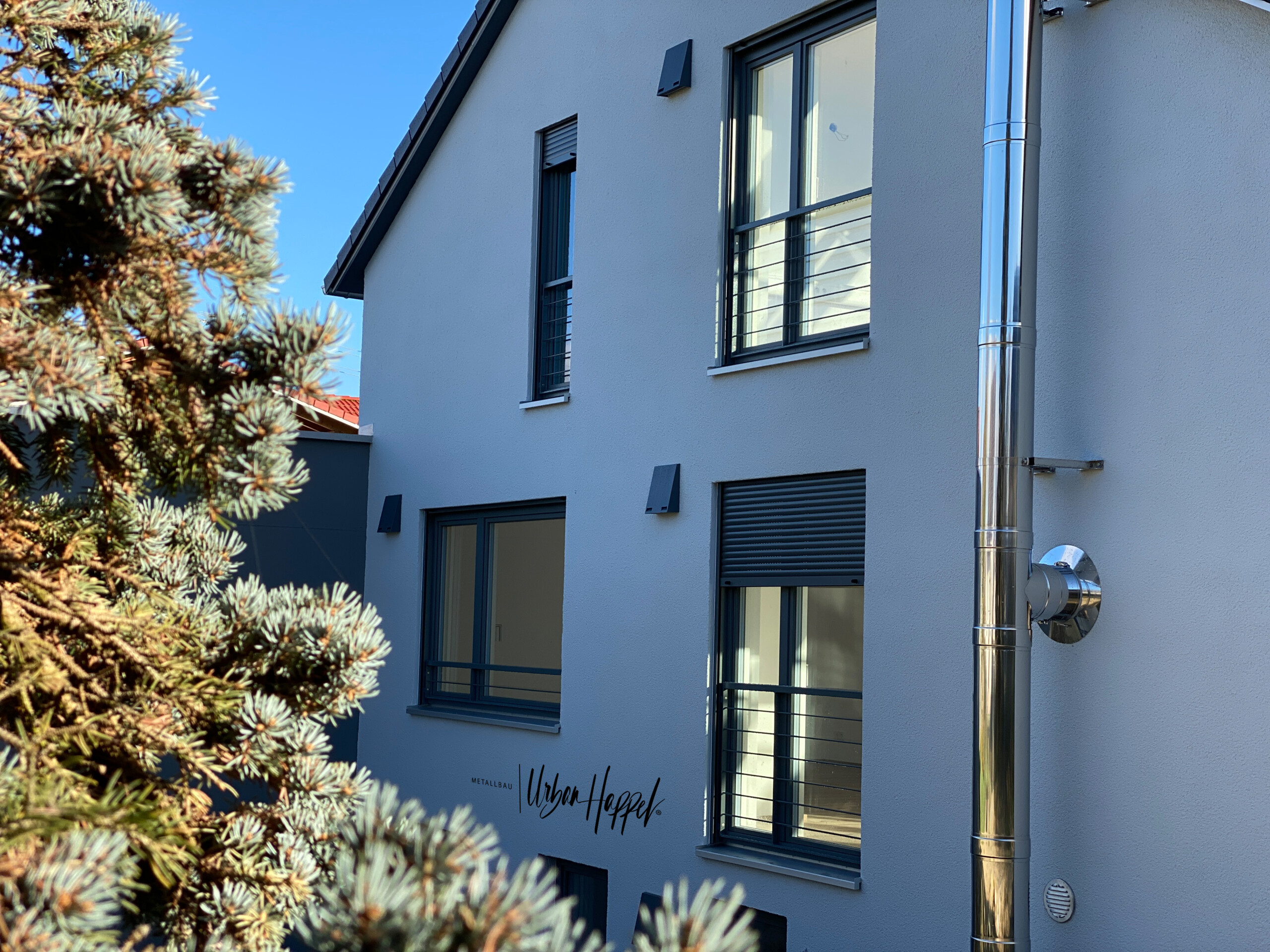 Französische Balkone gemacht von urban und happel