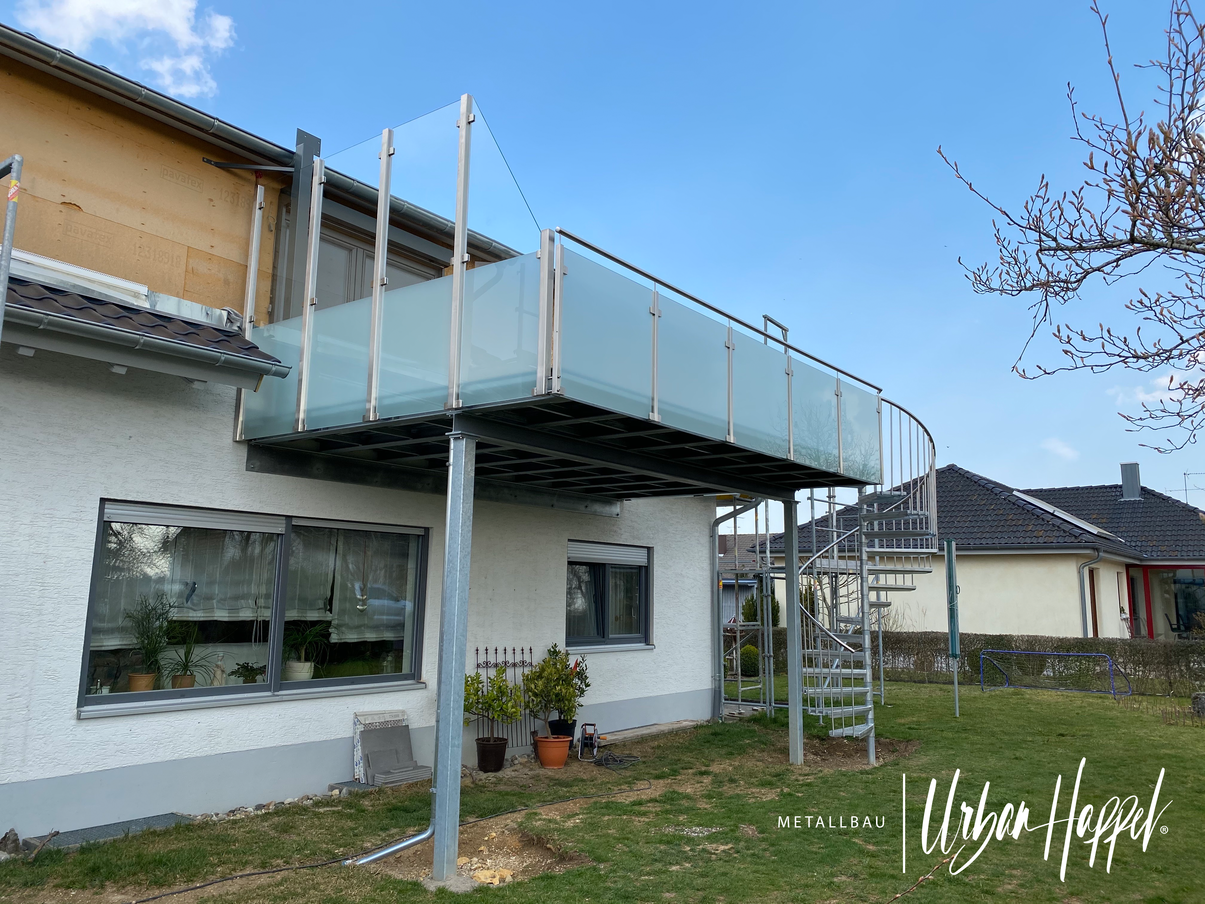gelän der Laichingen Metallbau